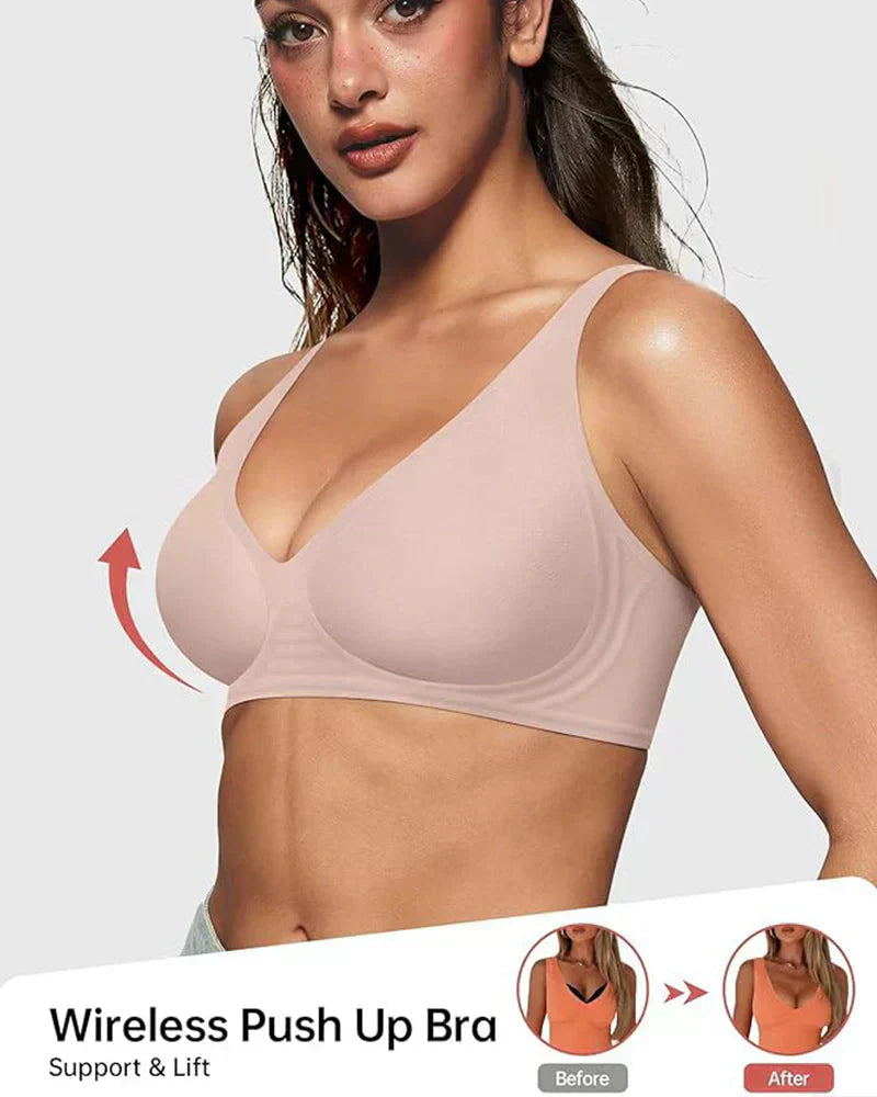 Wireless Comfy Push Up Bra